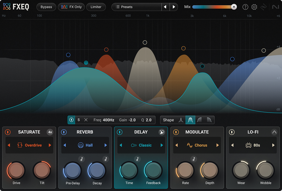 iZotope FXEQ - Creative  EQ Effects (Latest Version)